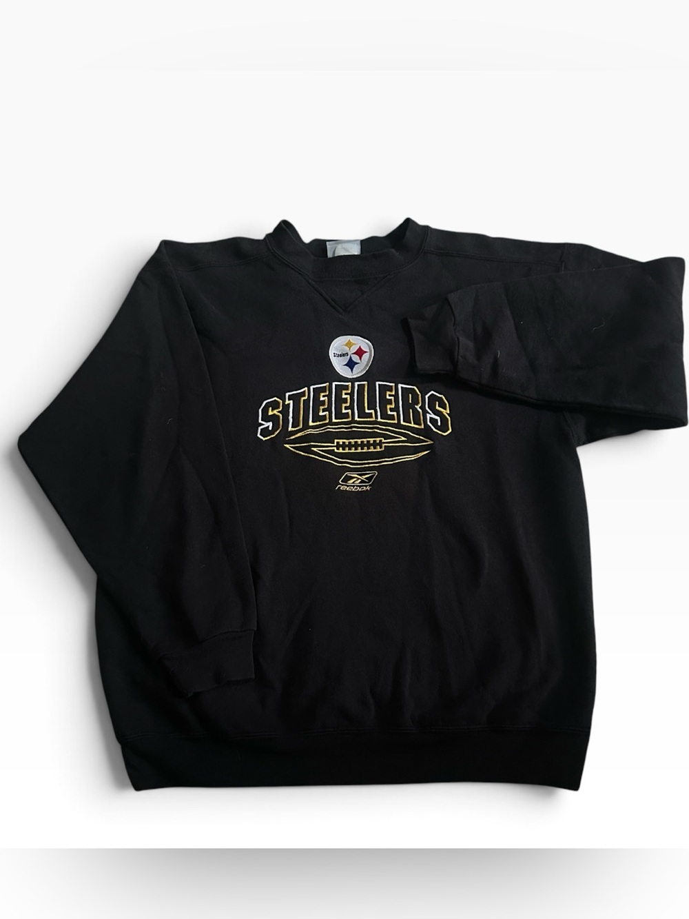 Vintage Reebok Pittsburgh Steelers Crewneck Sweatshirt Football Men’s XL